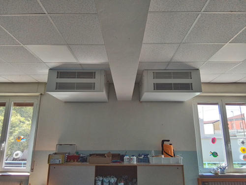 impianto ventilazione meccanica controllata scuola